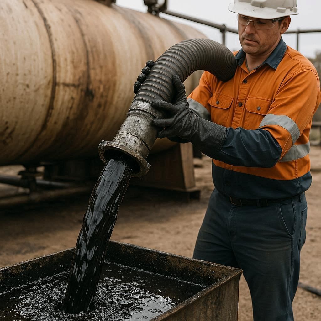 Откачка нефтепродуктов в Пересвете