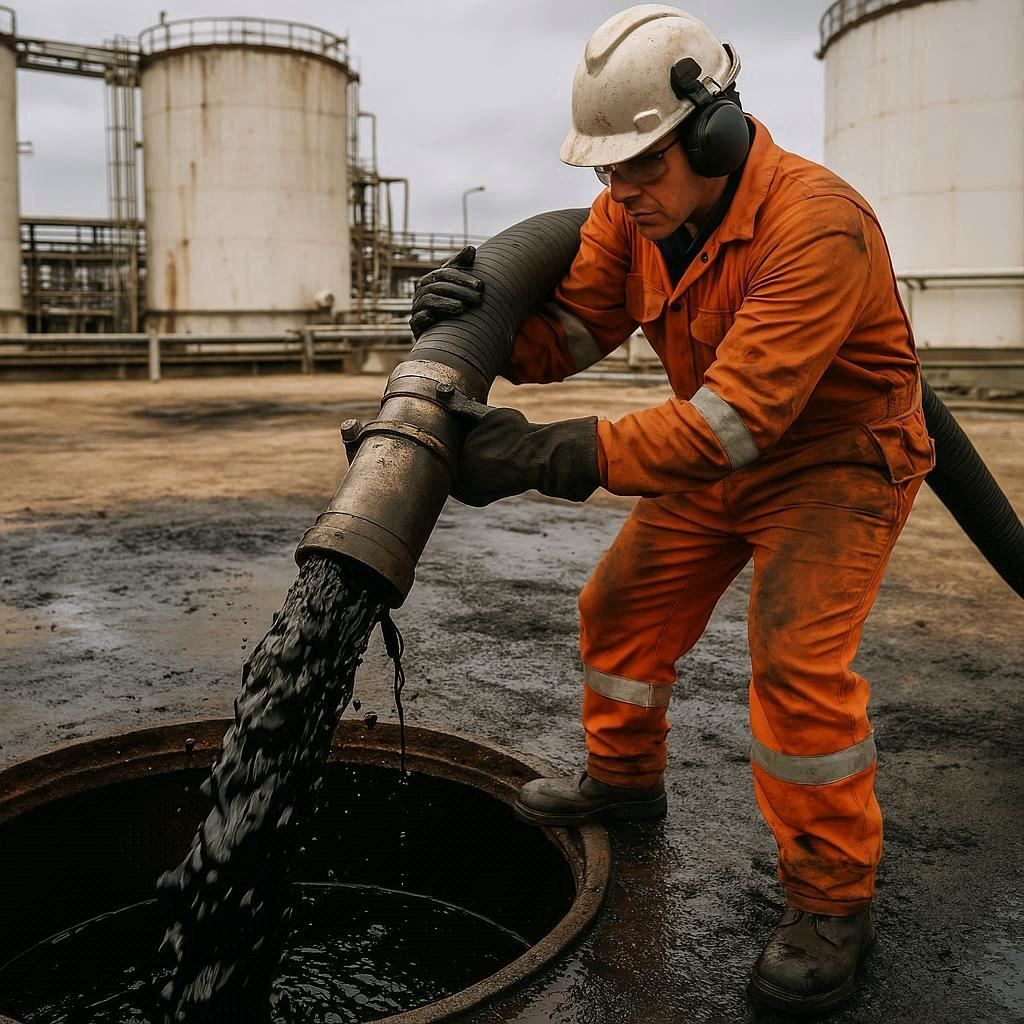 Откачка нефтепродуктов в Пересвете
